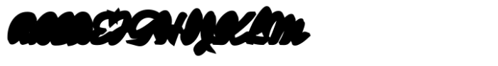 Moskovi Script Extrude Font UPPERCASE