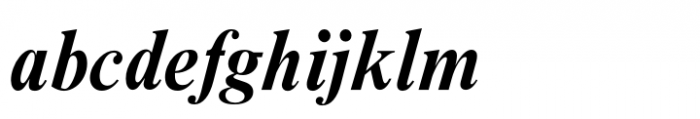 Moskva Pro Bold Italic Font LOWERCASE