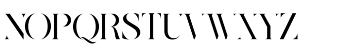 Mosting Regular Font UPPERCASE