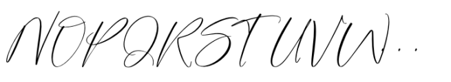 Mostlight Stockholm Regular Font UPPERCASE