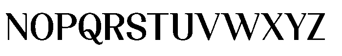Mostre Regular Font UPPERCASE