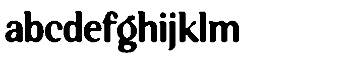 Mostre Rough FONT