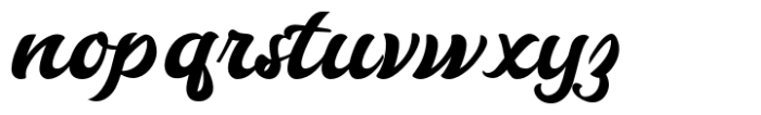 Mostyle Font LOWERCASE