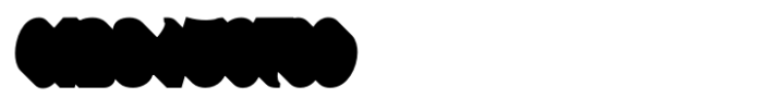 Mostyn  Bold Shadow Font OTHER CHARS