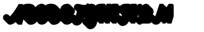 Mostyn  Bold Shadow Font