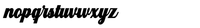 Mostyn  Extra Black Font LOWERCASE