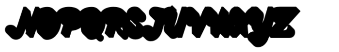 Mostyn  Light Shadow Font UPPERCASE