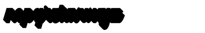 Mostyn  Medium Shadow Font LOWERCASE