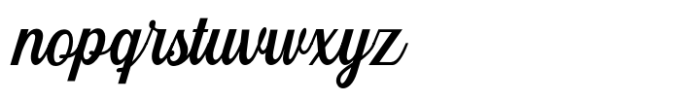 Mostyn  Semi Bold Font LOWERCASE