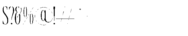 Motague Regular Font OTHER CHARS