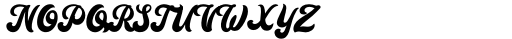 Mothela Regular Font UPPERCASE