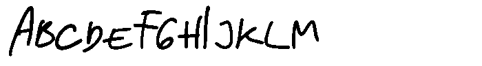 Mother Sand Font UPPERCASE