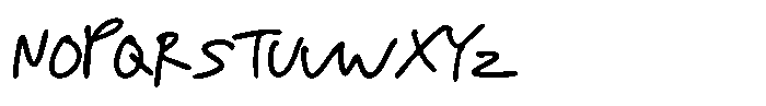 Mother Sand Font UPPERCASE
