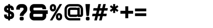 Motigen Bold Wide Font OTHER CHARS