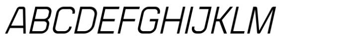 Motigen Thin Italic Font UPPERCASE