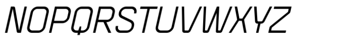 Motigen Thin Italic Font UPPERCASE