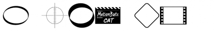 MotionBats Cat Black Font OTHER CHARS