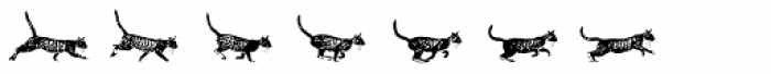 MotionBats Cat Bold Font LOWERCASE