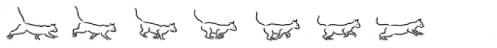 MotionBats Cat Regular Font LOWERCASE
