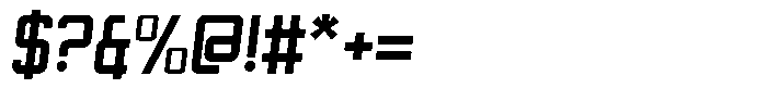 Motiona Italic Font OTHER CHARS
