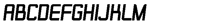 Motiona Italic Font UPPERCASE