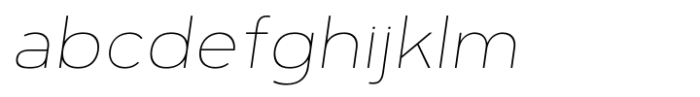 Motiraw Thin Italic FONT