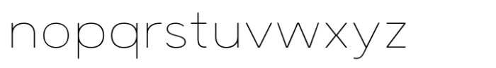 Motiraw Thin Font LOWERCASE