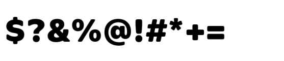 MotivaType Pro Black Font OTHER CHARS