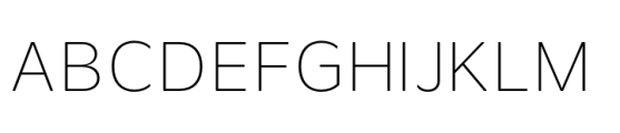 MotivaType Pro Extra Light Font UPPERCASE