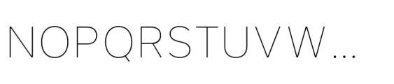 MotivaType Pro Thin Font UPPERCASE