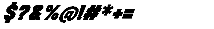 Motivation Sans Serif Motivation Extra Black Italic Font OTHER CHARS