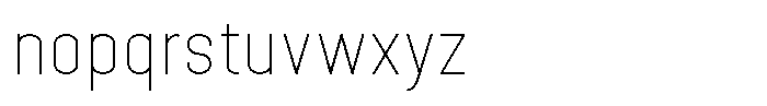 Motivation Sans Serif Motivation Thin Font LOWERCASE