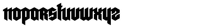 Moto One Font LOWERCASE