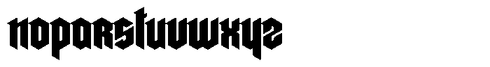 Moto Two Font LOWERCASE