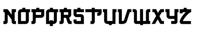 Motokiwo Regular Font UPPERCASE