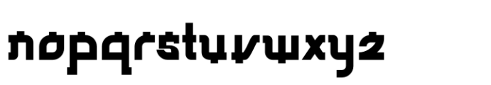 Motokiwo Regular Font LOWERCASE