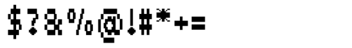 Motoko Condensed Font OTHER CHARS