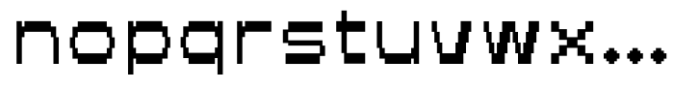 Motoko Extended Font LOWERCASE