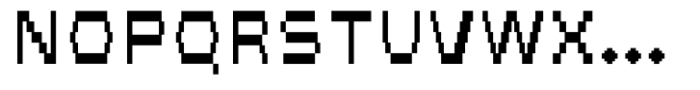 Motoko Regular Font UPPERCASE