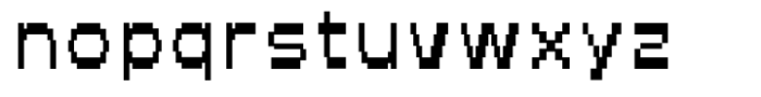Motoko Regular Font LOWERCASE