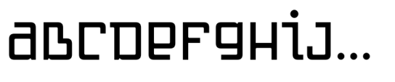 Motorix A Gauge Font LOWERCASE