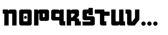 Motorix C Gauge Font LOWERCASE