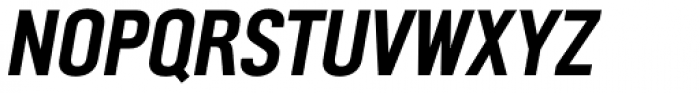 Motorway Bold Italic Font UPPERCASE