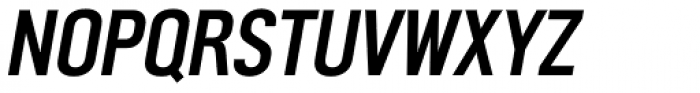 Motorway Semi Bold Italic Font UPPERCASE