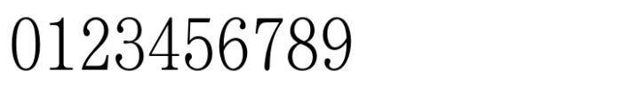 Motoya Kj Gaku Mincho Std-W2 Font OTHER CHARS