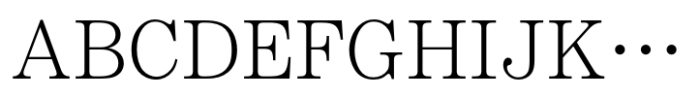 Motoya Kj Gaku Mincho Std-W2 Font UPPERCASE