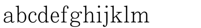 Motoya Kj Gaku Mincho Std-W2 FONT