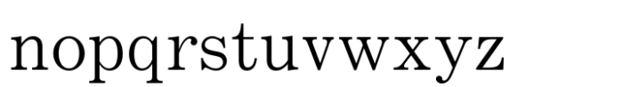 Motoya Seikai Std-W3 Font LOWERCASE