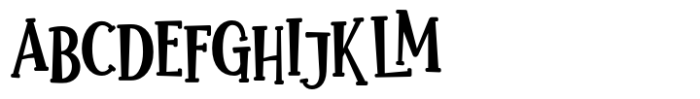 Motteka Font UPPERCASE