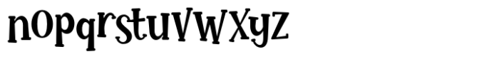 Motteka Font LOWERCASE
